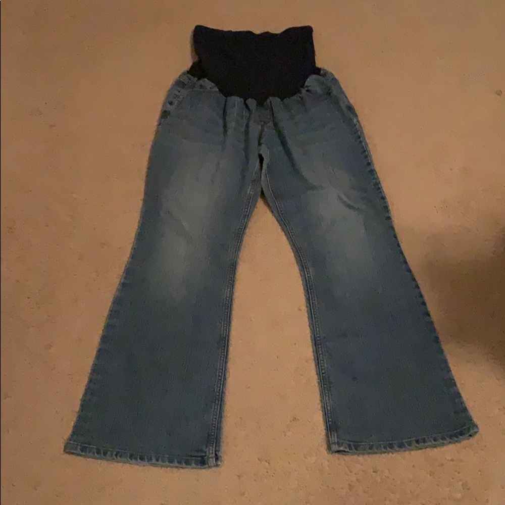 Motherhood Maternity Jeans Petite/Short Large
